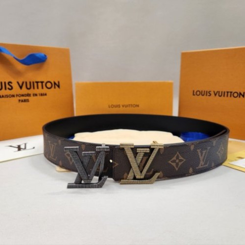 LV 스티치 로고 40MM 리버서블 양면벨트