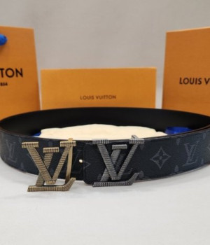 LV 스티치 로고 40MM 리버서블 양면벨트